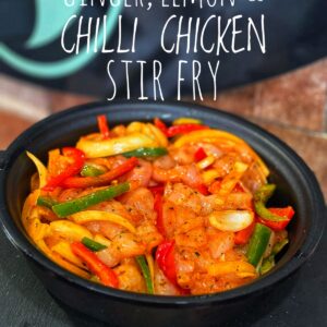 ginger lemon and chilli stir fry